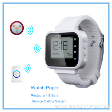 Public Places Service Calling System Wrist Watch Pager (KR-C166)